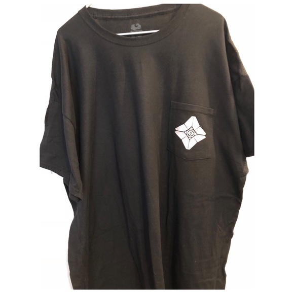 Other - Destiny Ghost Logo Custom Pocket Tee Shirt